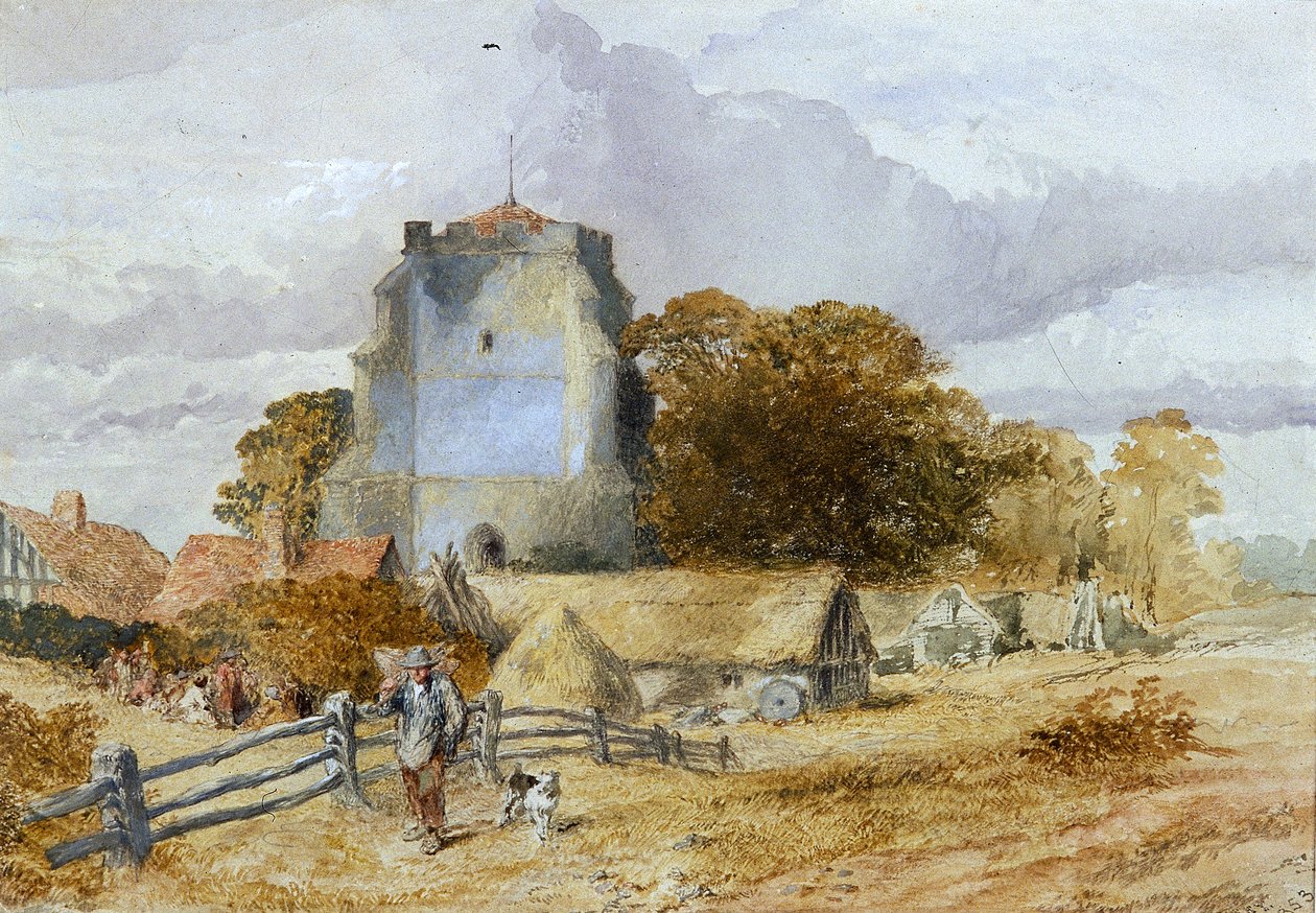 Westham Church, Pevensey, East Sussex, 1851-1859 av Sir John Gilbert