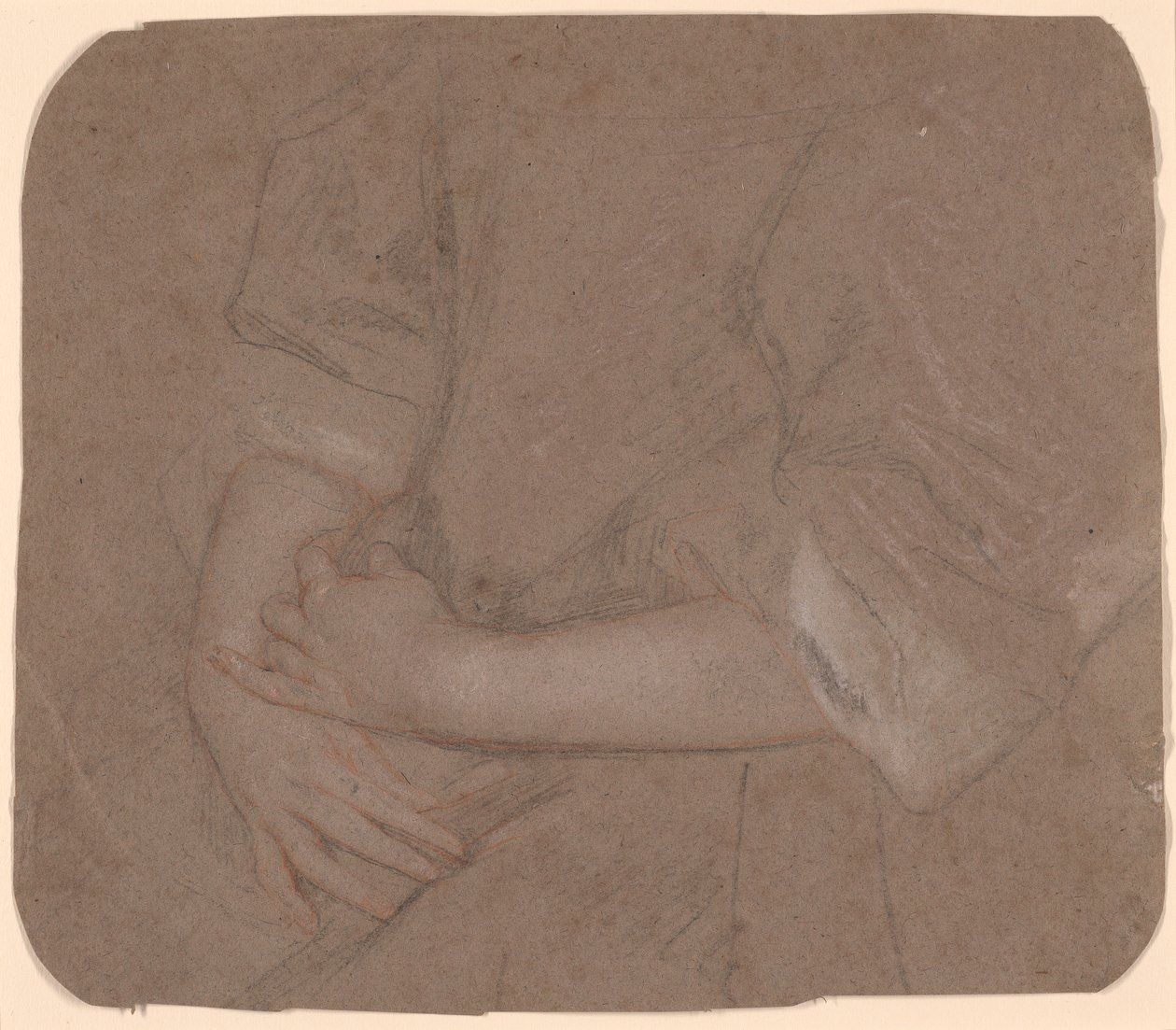 Teckning av händer av Sir Peter Lely