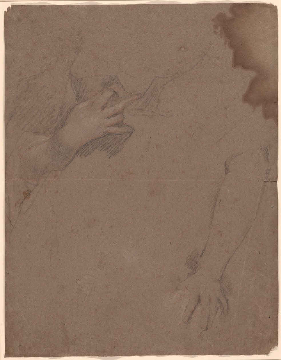 Teckningar av händer av Sir Peter Lely