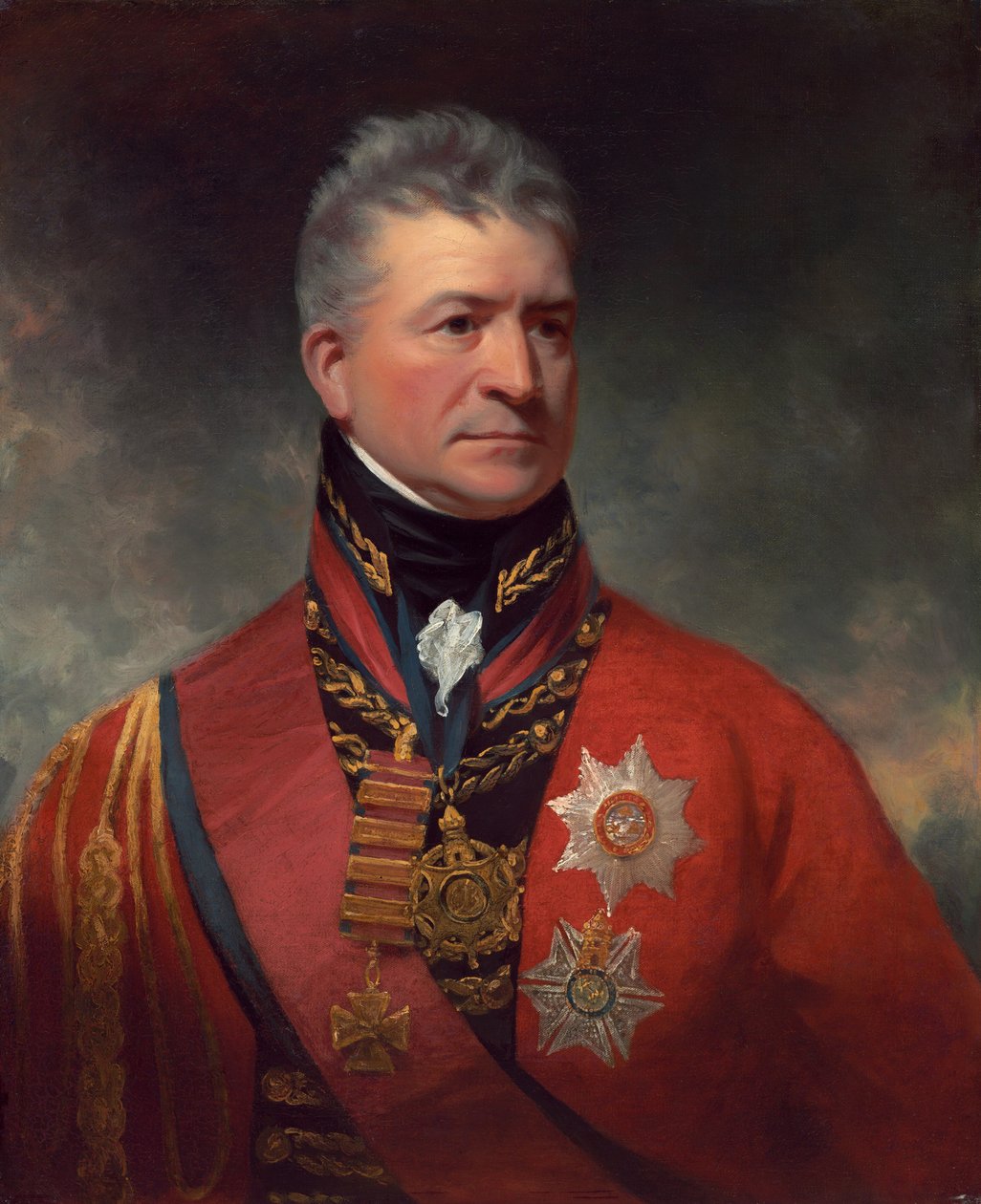 Generallöjtnant Sir Thomas Picton, 18151817. av Sir William Beechey