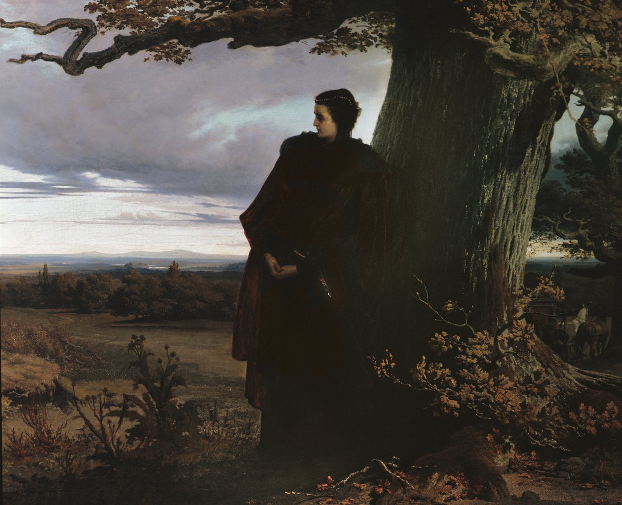 Drottning Isabellas farväl till Transsylvanien, 1863 av Alexander von Wagner