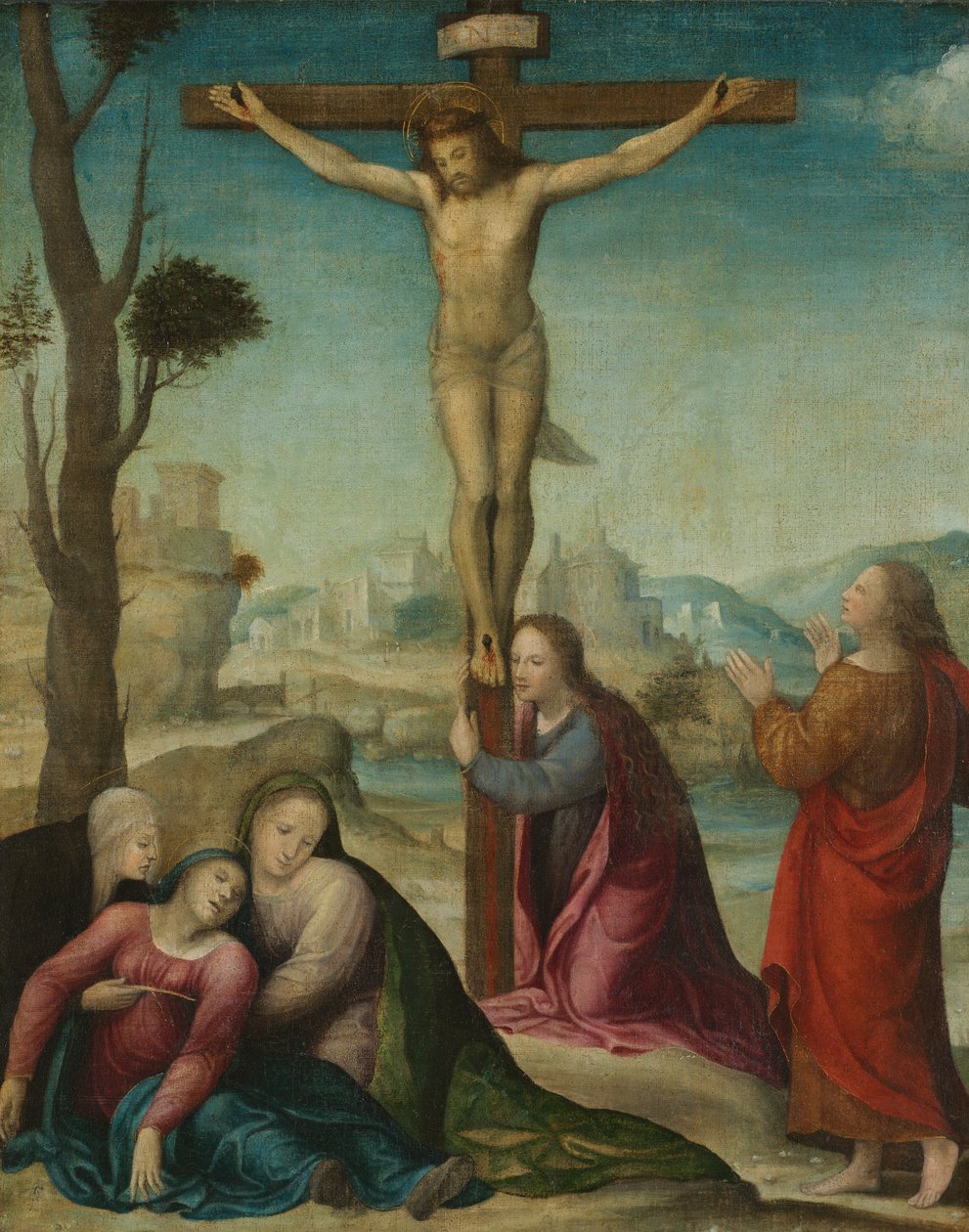 Korsfästelsen, 1500-talet. av Sodoma