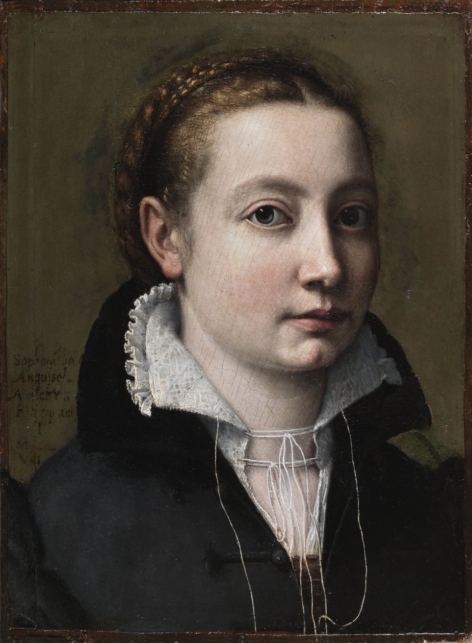 Självporträtt, 1558. av Sofonisba Anguissola