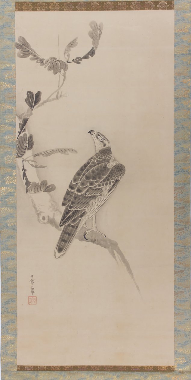 Hawks Taka zu, mitten av 1600-talet. av Soga Nichokuan