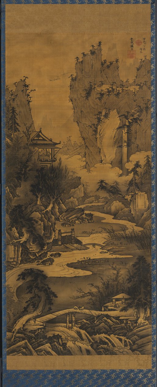Orchid Pavilion Gathering, 1777. av Soga Shohaku