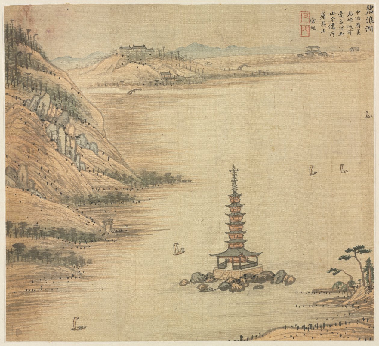 Som sjö, 1500-tal. av Song Xu