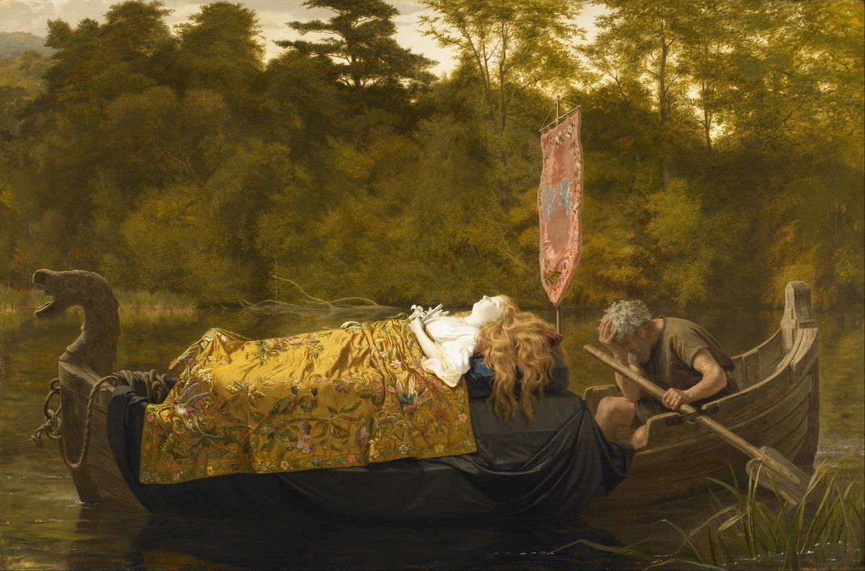 Elaine av Sophie Gengembre Anderson