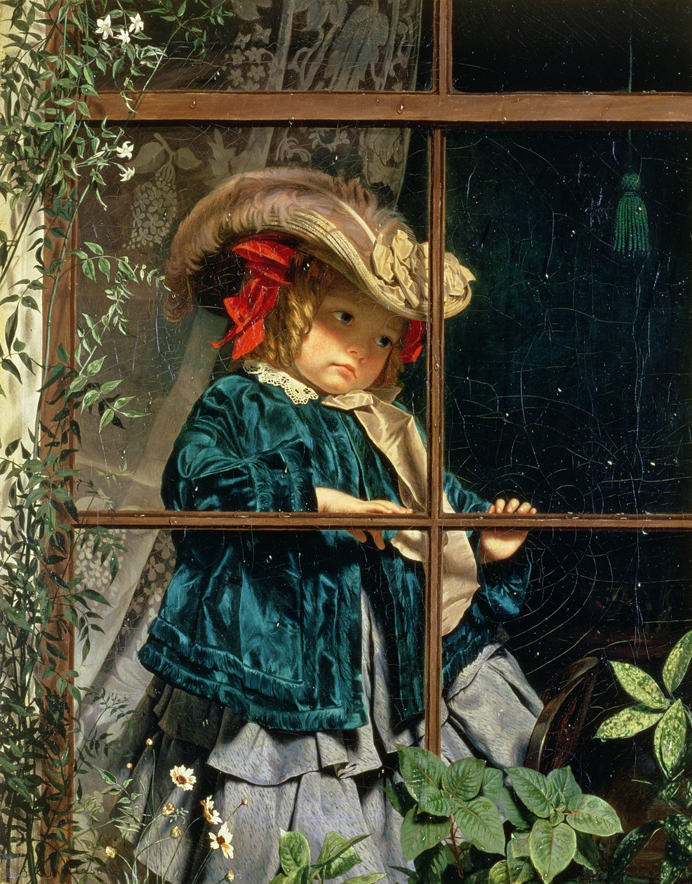 Ingen promenad idag, 1856 av Sophie Gengembre Anderson