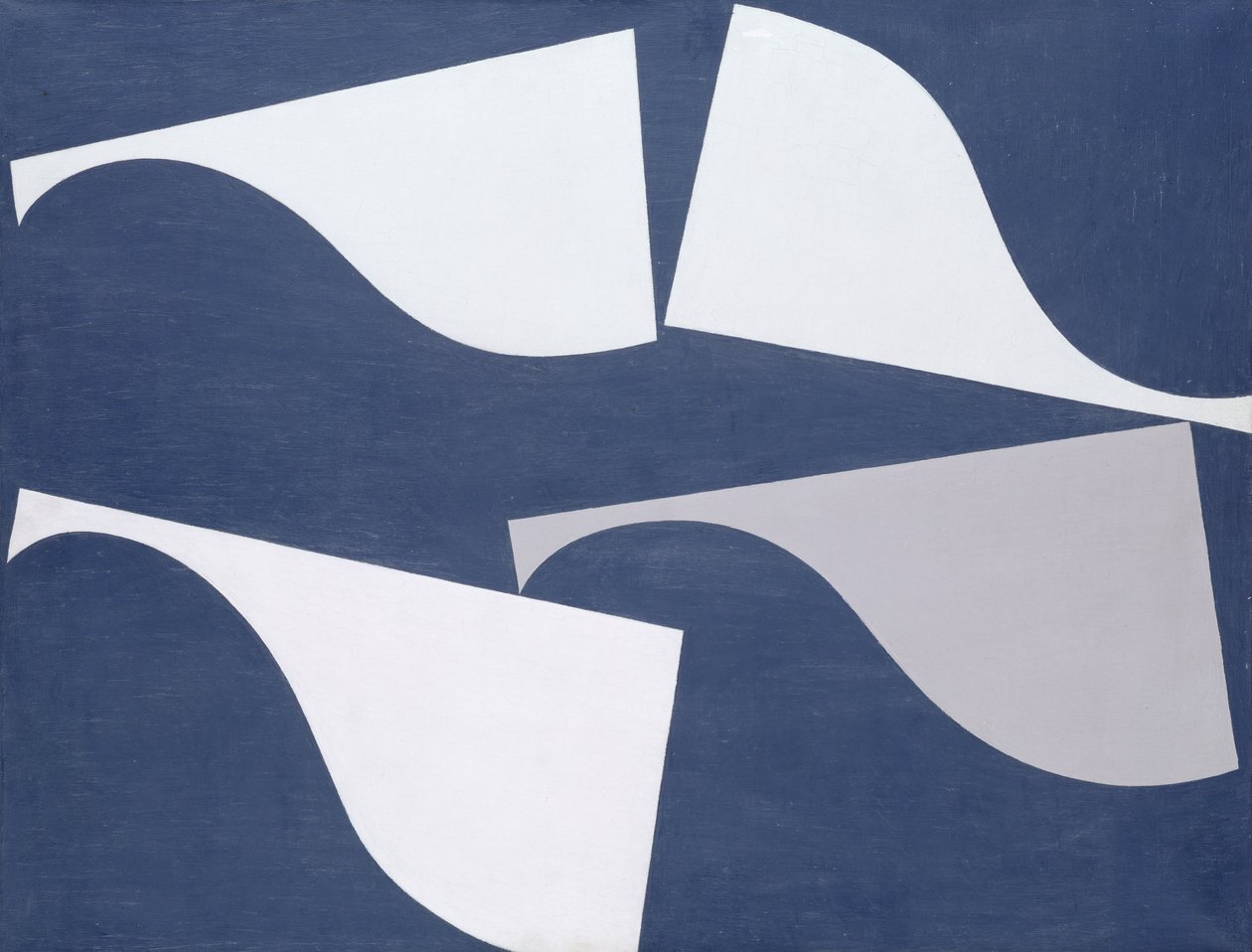 Fladdrande former, 1935 av Sophie Taeuber Arp