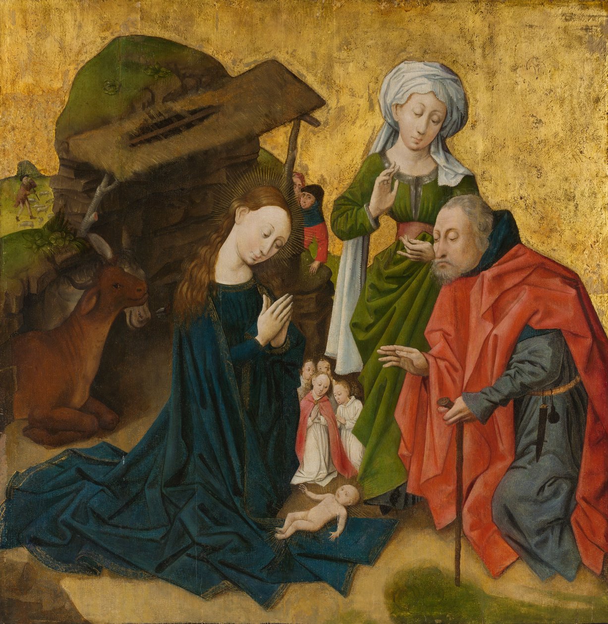 Födelsekyrkan. av South Netherlandish Painter