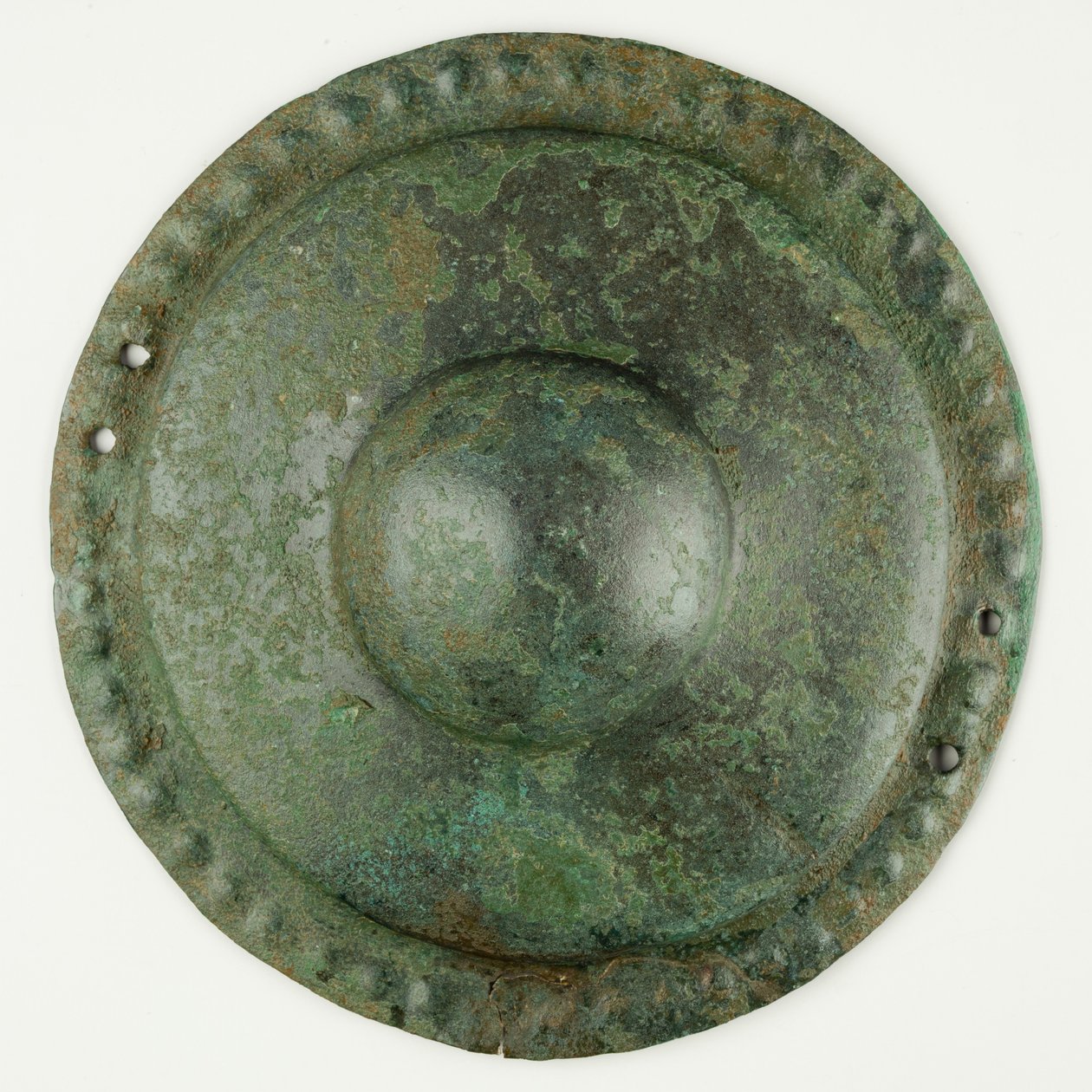 Sköldboss, 800-600 f.Kr. (brons) av Southern European