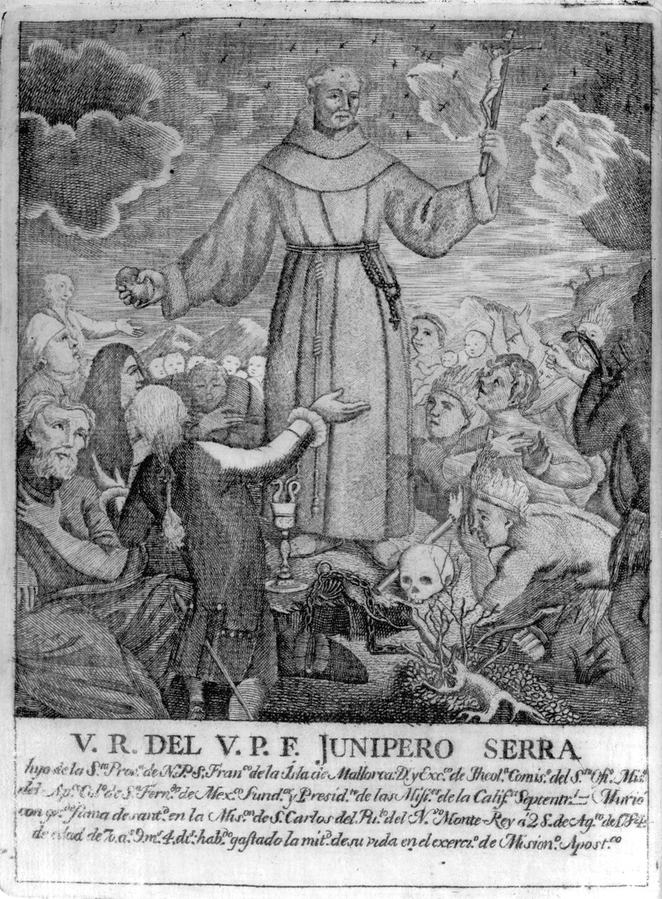 Fray Junipero Serra av Spanish School