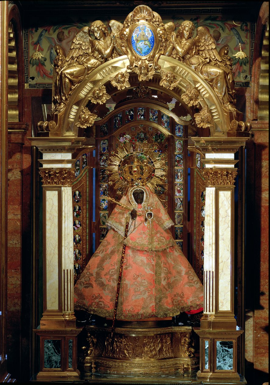 Guadalupe Madonna av Spanish School