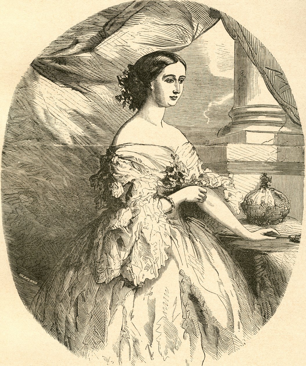 Eugénie de Montijo av Spanish School