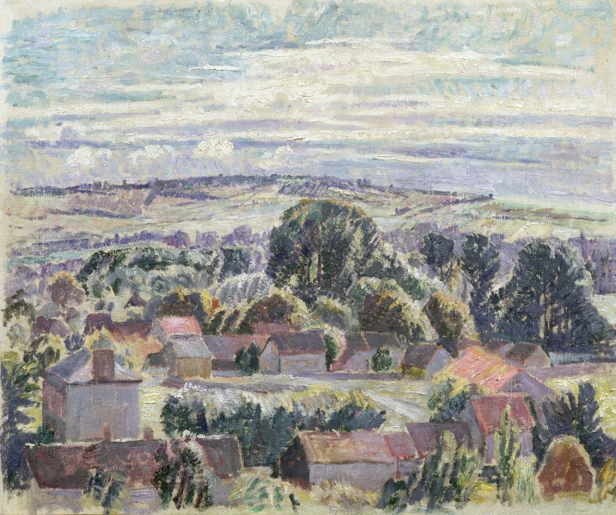 An English Landscape, c.1910 av Spencer Frederick Gore