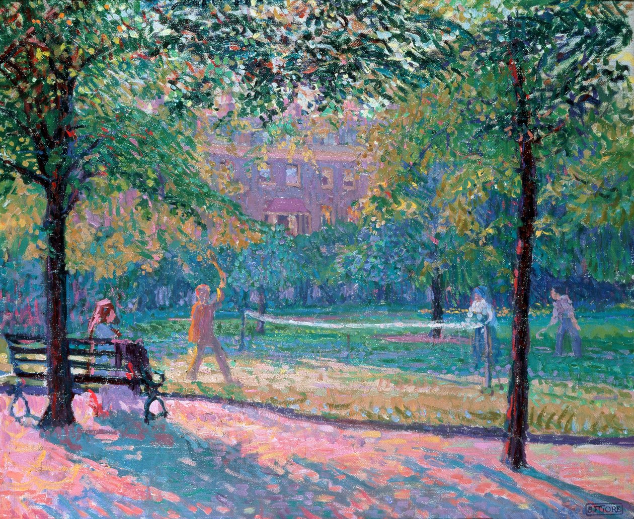 Tennisspel av Spencer Frederick Gore