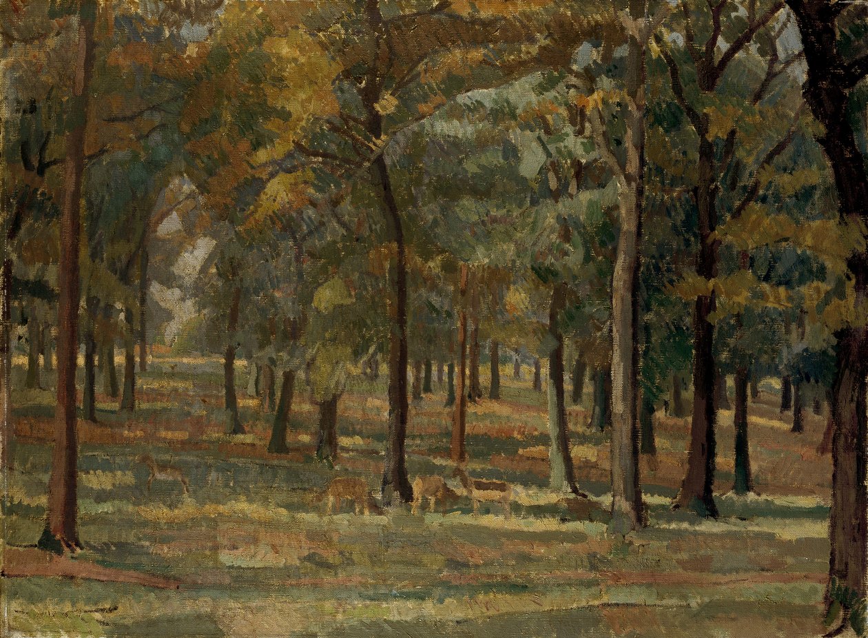 Richmond Park, 1914 av Spencer Frederick Gore
