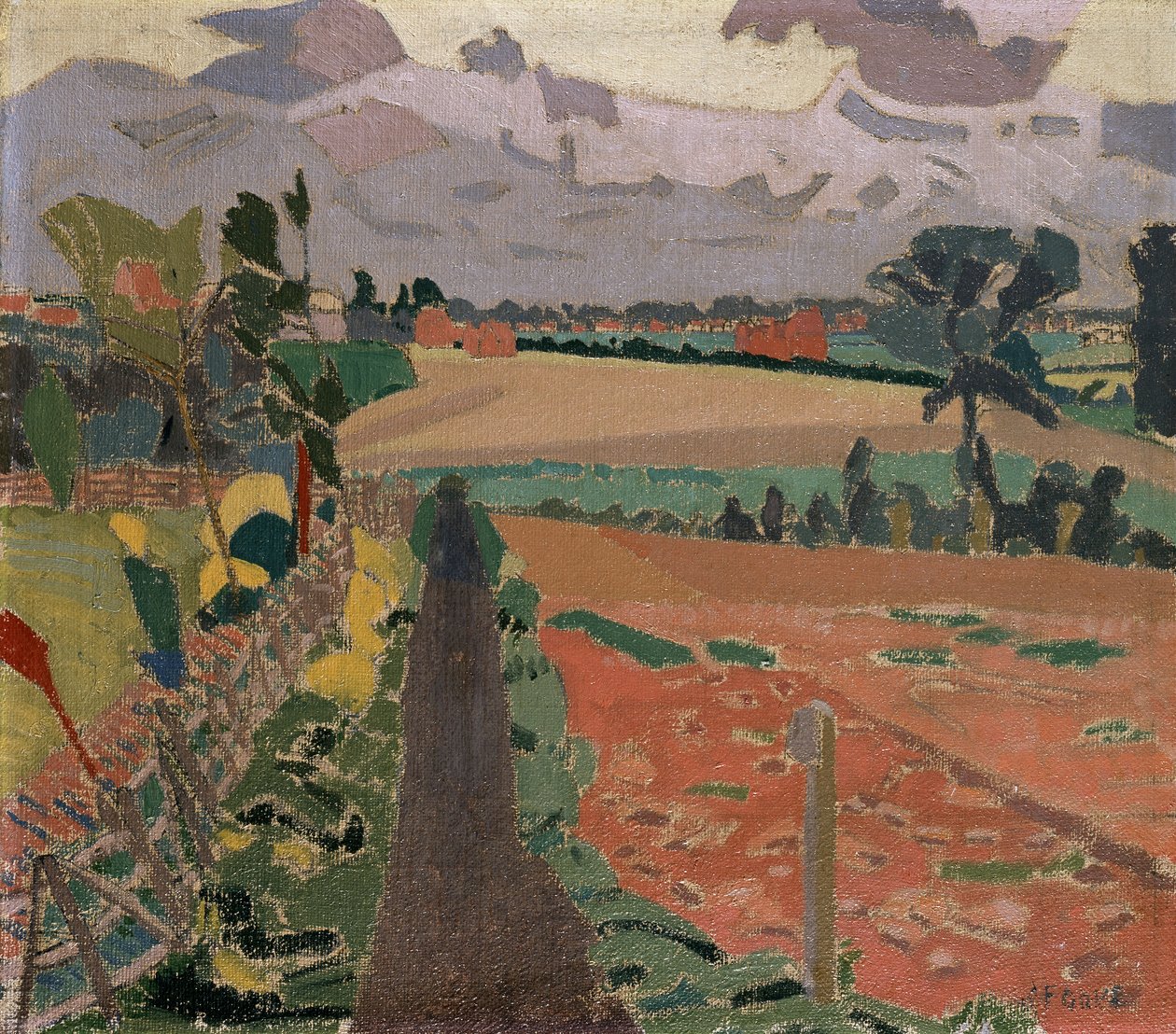 The Cinder Path, 1900-talet av Spencer Frederick Gore