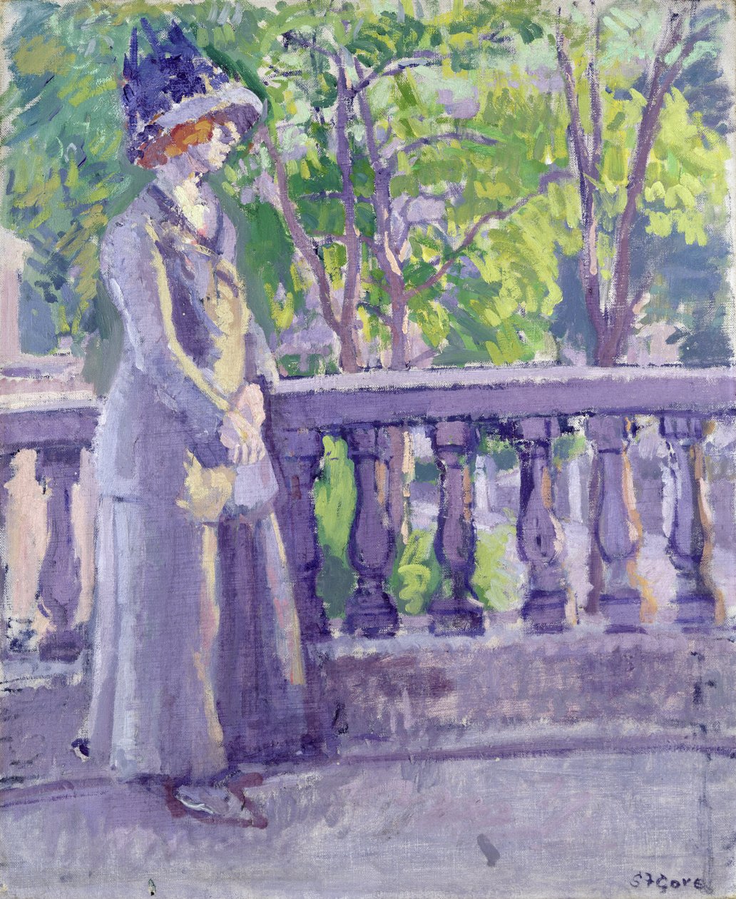 The Balcony, Mornington Crescent av Spencer Frederick Gore