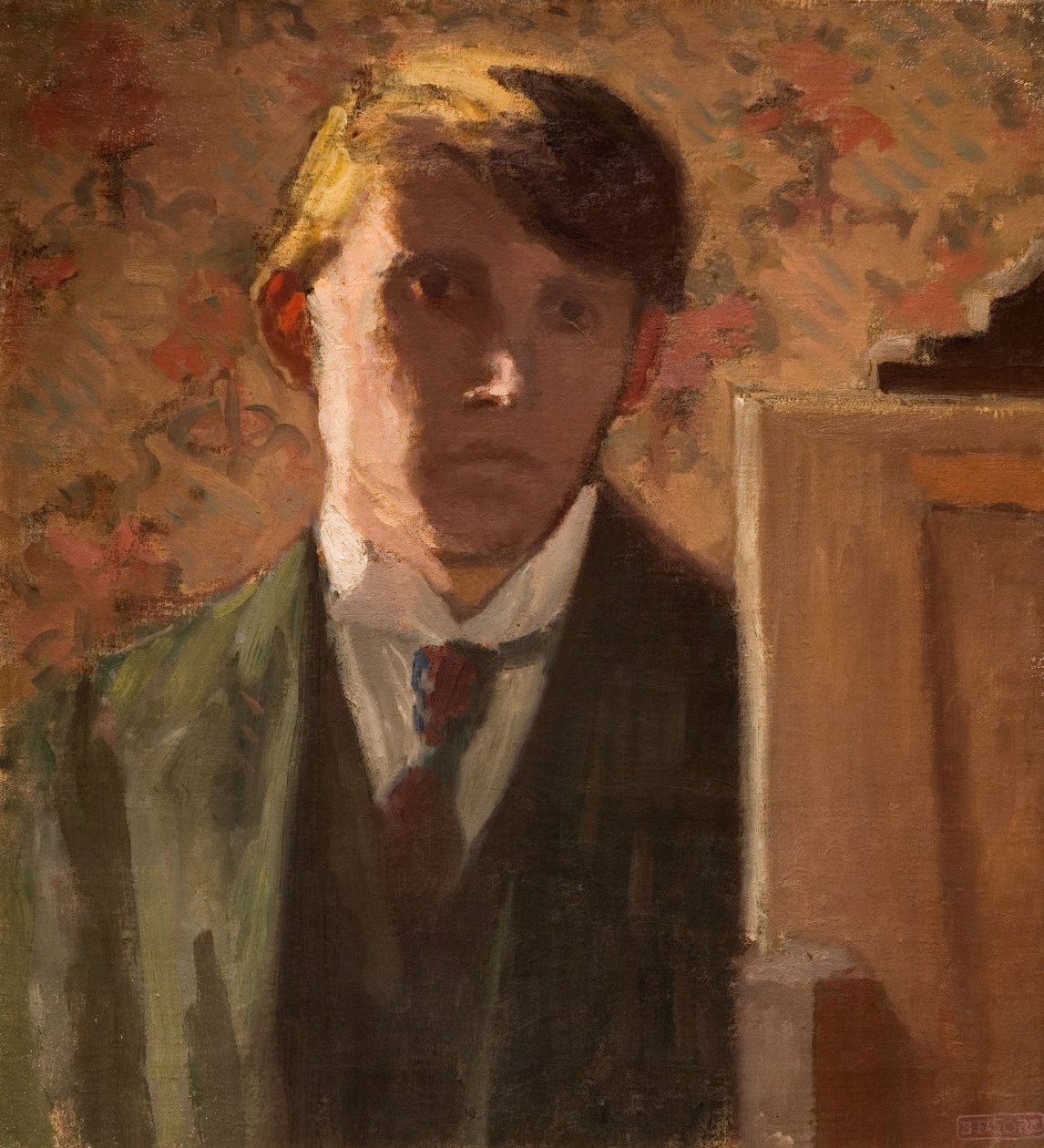 Porträtt av konstnären, 1906. av Spencer Gore