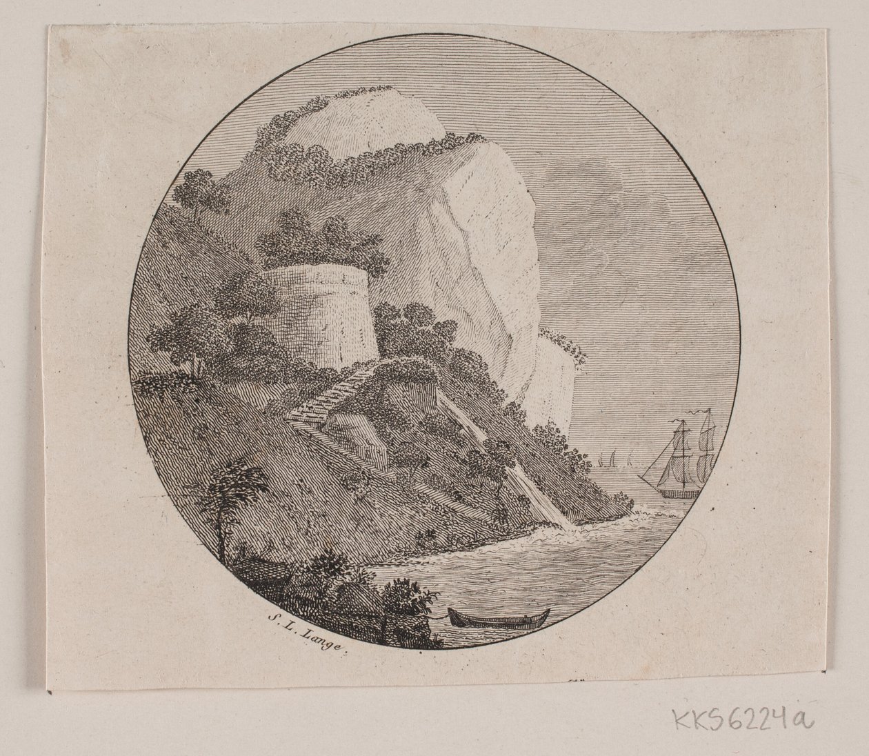 berget Moens Klint av Søren L. Lange
