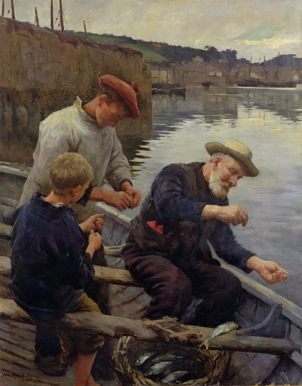 Newlyn av Stanhope Alexander Forbes