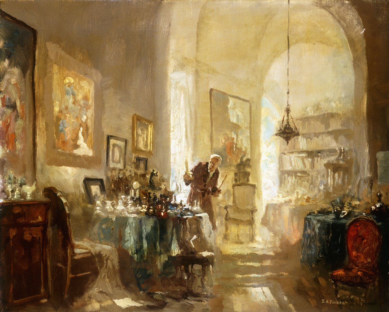 Antikvarien av Stanhope Alexander Forbes