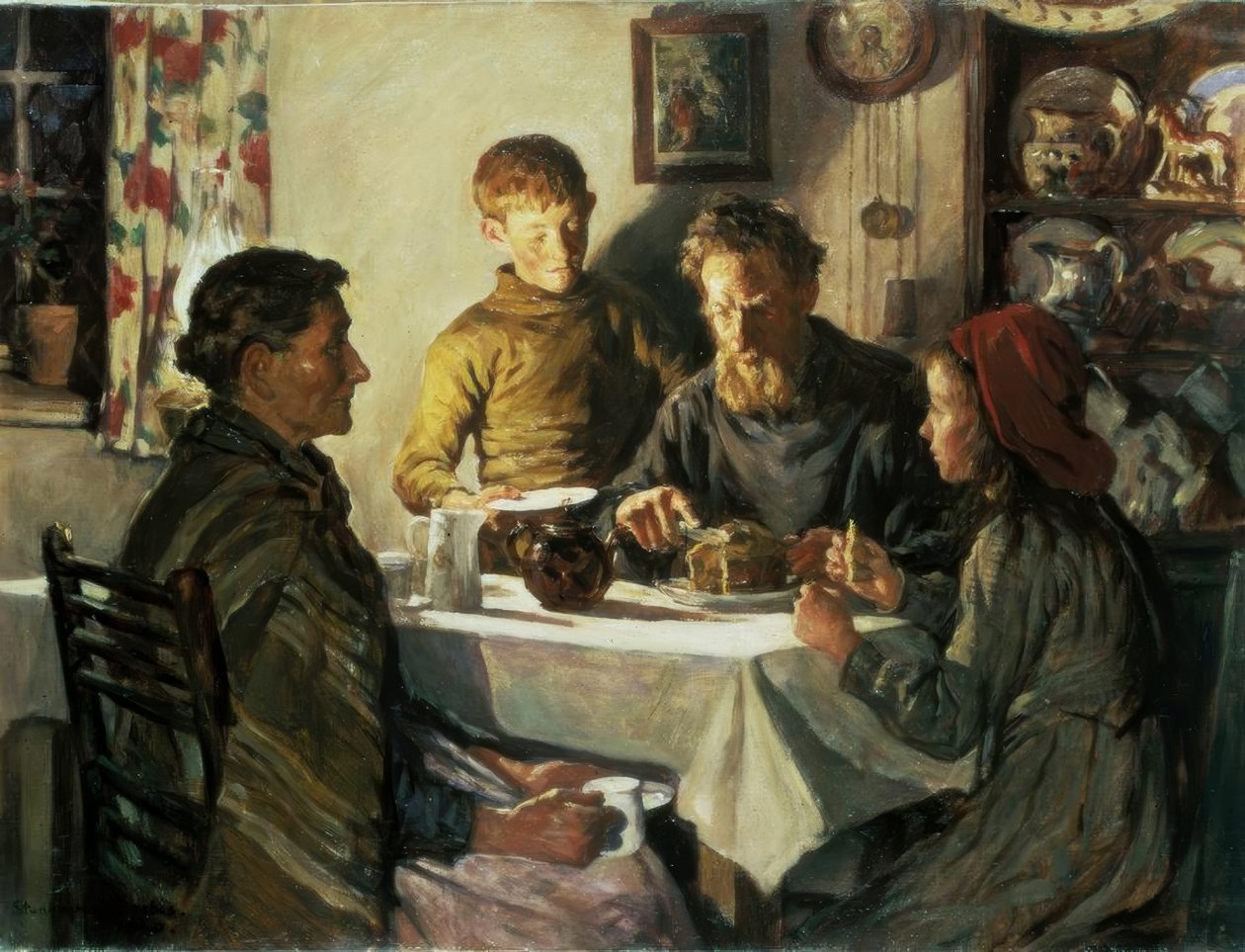 Familjeliv. av Stanhope Forbes