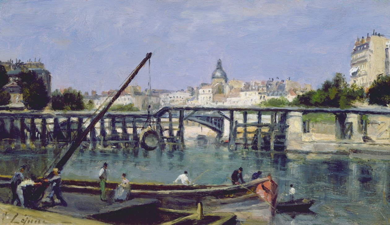 Seine av Stanislas Victor Edouard Lepine