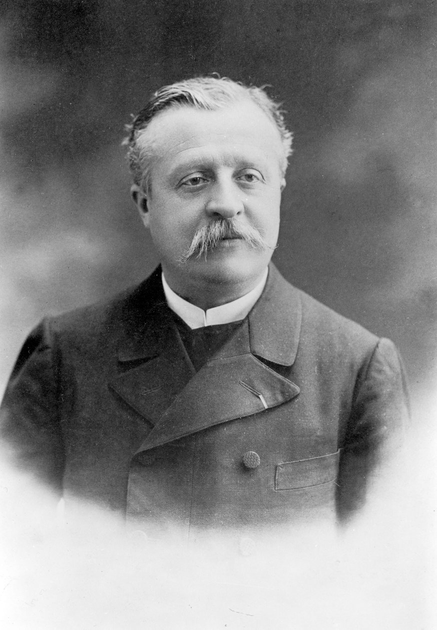 Porträtt av Ernest Gaucher av Stanislaus Walery