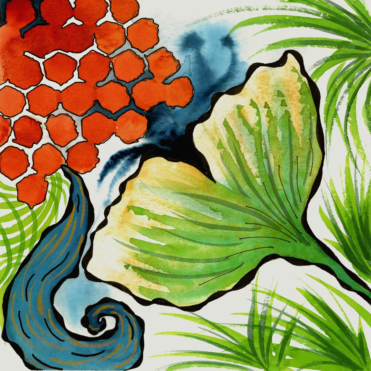 Gingko av Steegs Art Karin