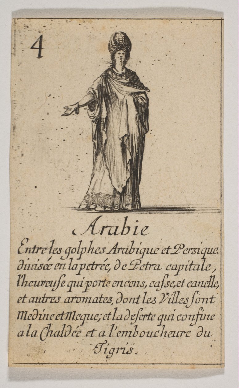 Arabien, 1644. av Stefano della Bella