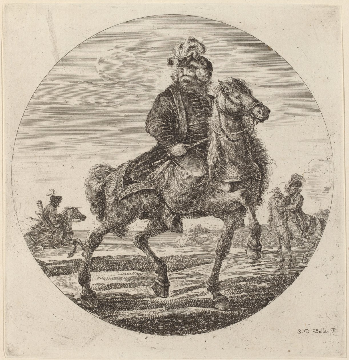 Ungersk kavaljer. av Stefano della Bella