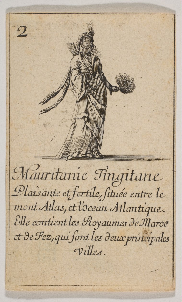 Mauretanien, 1644. av Stefano della Bella
