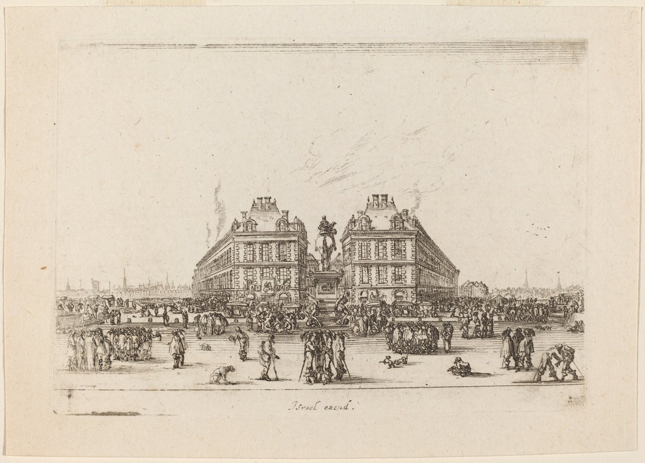 Placera Dauphine av Stefano della Bella