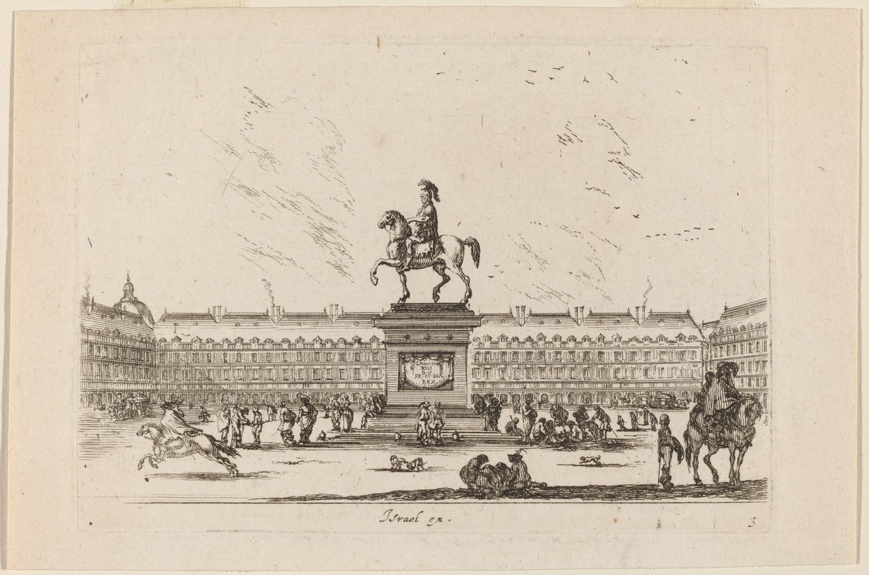 Place Royale av Stefano della Bella