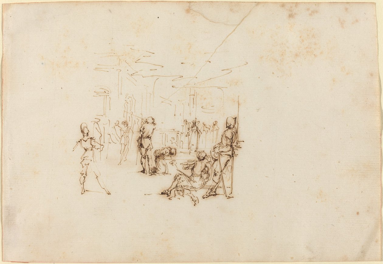 Sankt Matteus. av Stefano della Bella