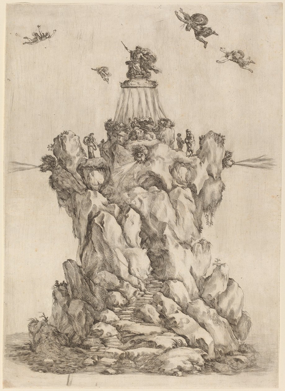 Aeolus klippa av Stefano della Bella