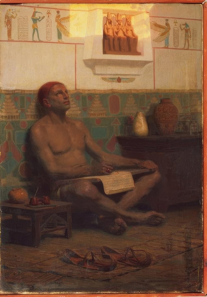Den kunglige skrivaren Rahotep av Stepan Wladislawowitsch Bakalowitsch