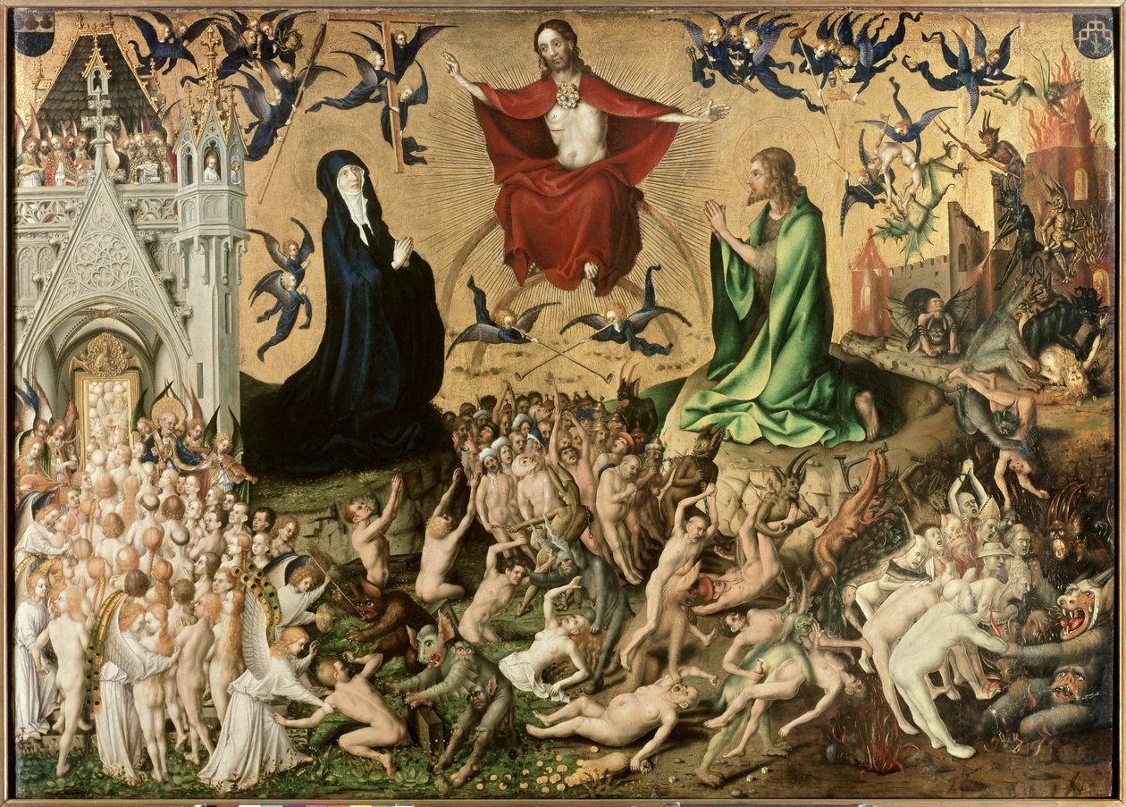 Sista domen, c.1435 av Stephan Lochner