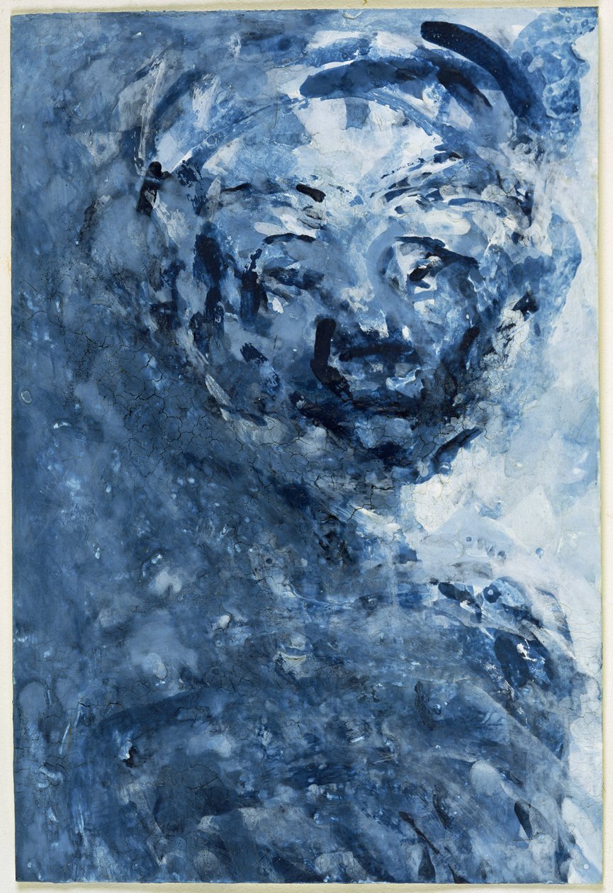 Marlene Dietrich, 2000 (wc på papper) av Stephen Finer
