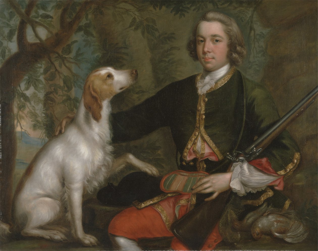 Windham Quin från Adare, Co. Limerick, Irland, ca 1745 av Stephen Slaughter