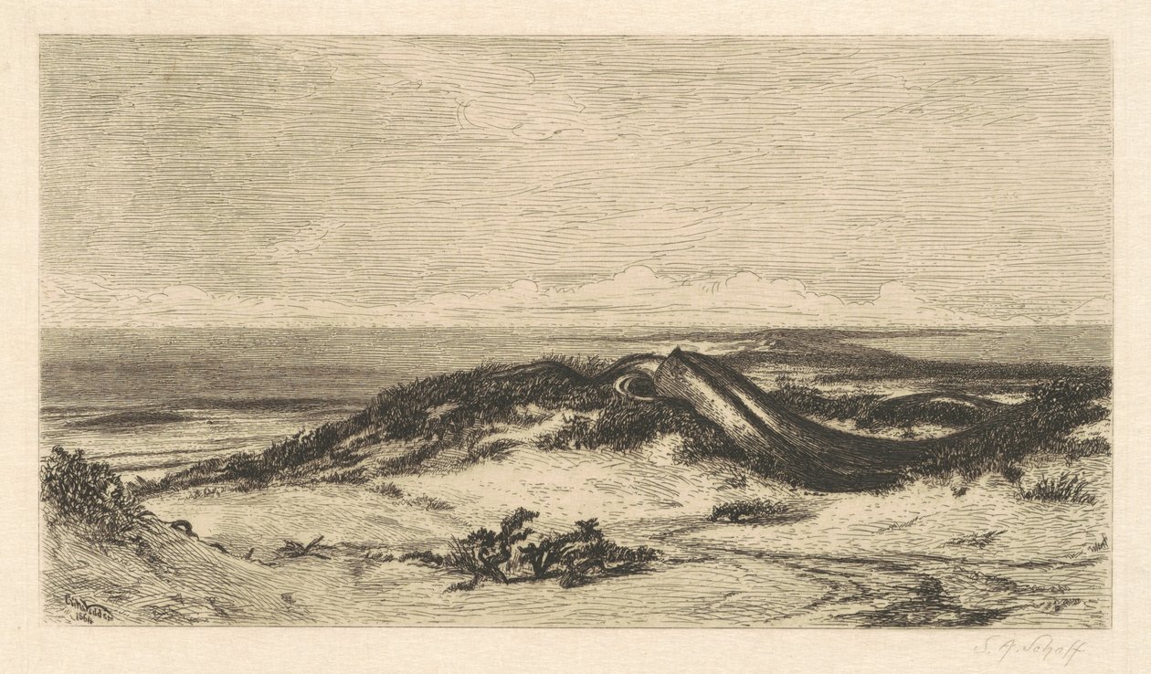 Havsormen av Stephen Alonzo Schoff, after Elihu Vedder