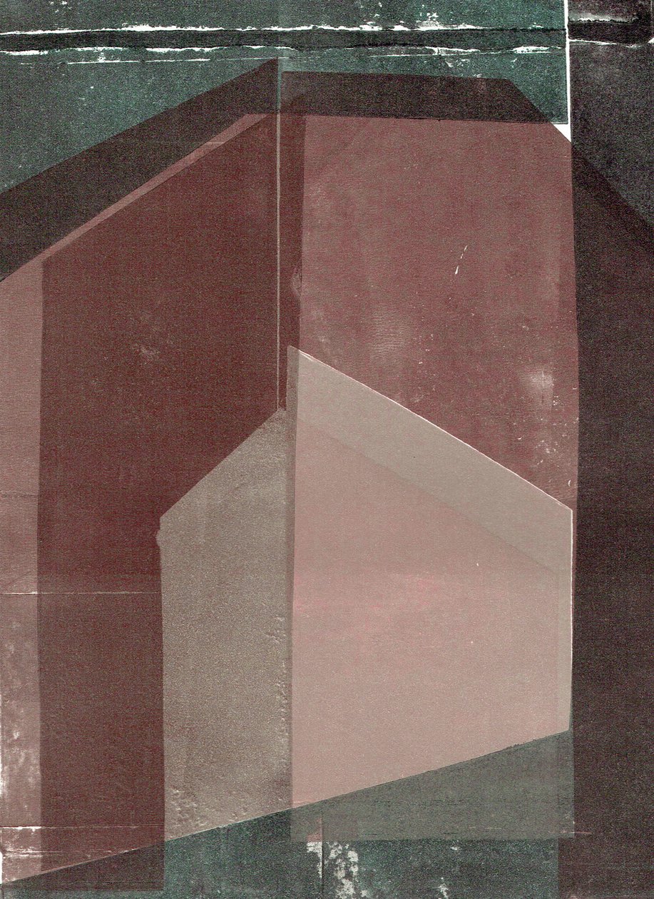 Oblique Left VII, 2020, digital av Stephen Dow