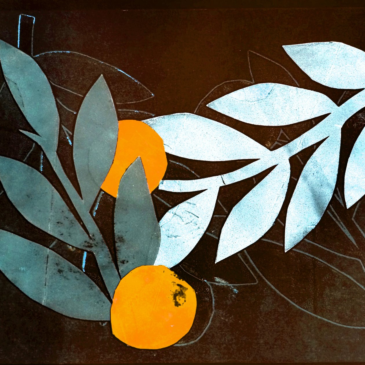 Persimmon, 2018 (digital) av Stephen Dow