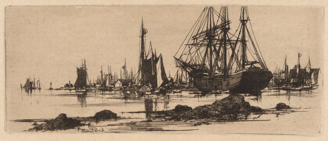 Hamnscenen av Stephen Parrish