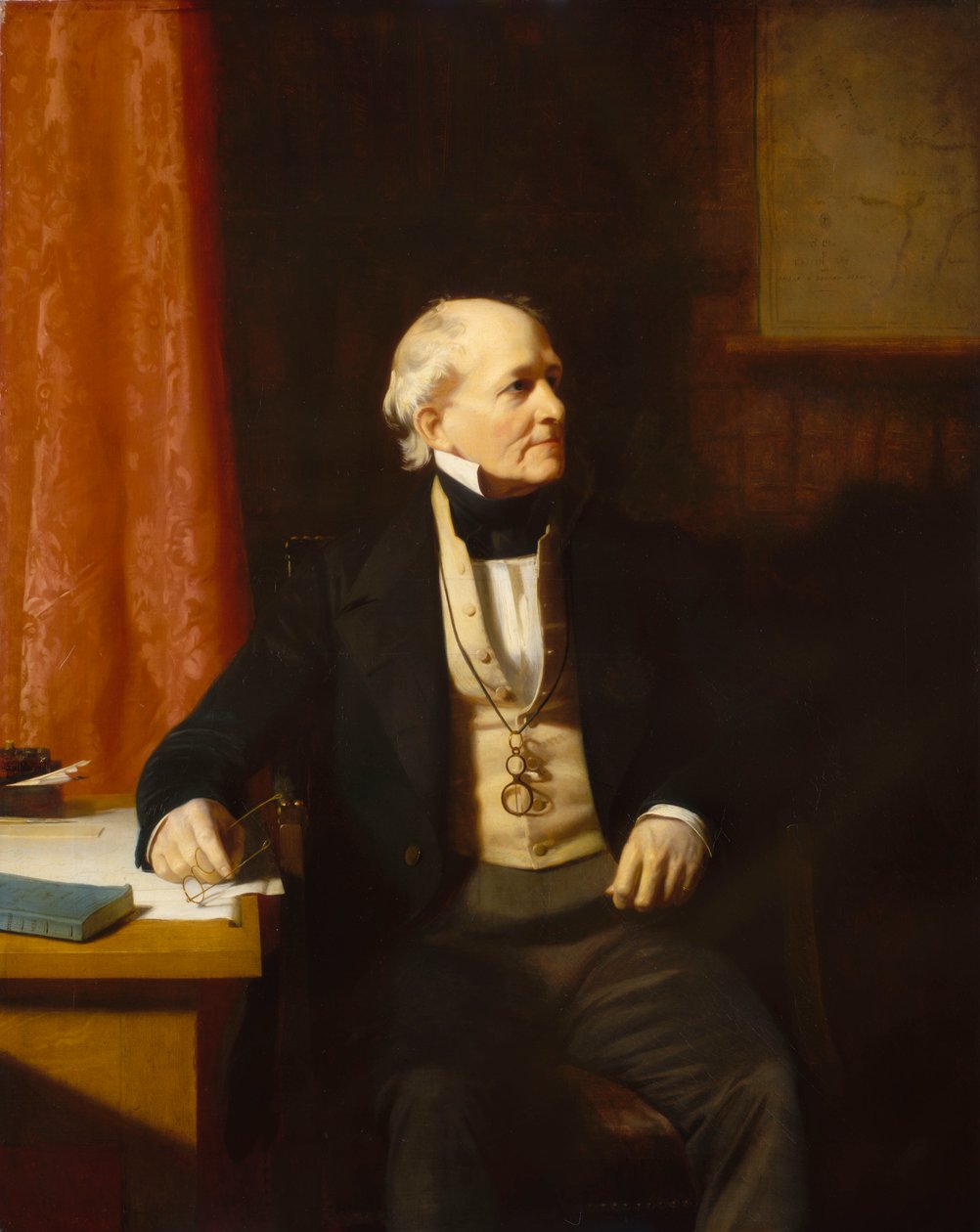 Konteramiral Sir Francis Beaufort (1774-1857) av Stephen Pearce