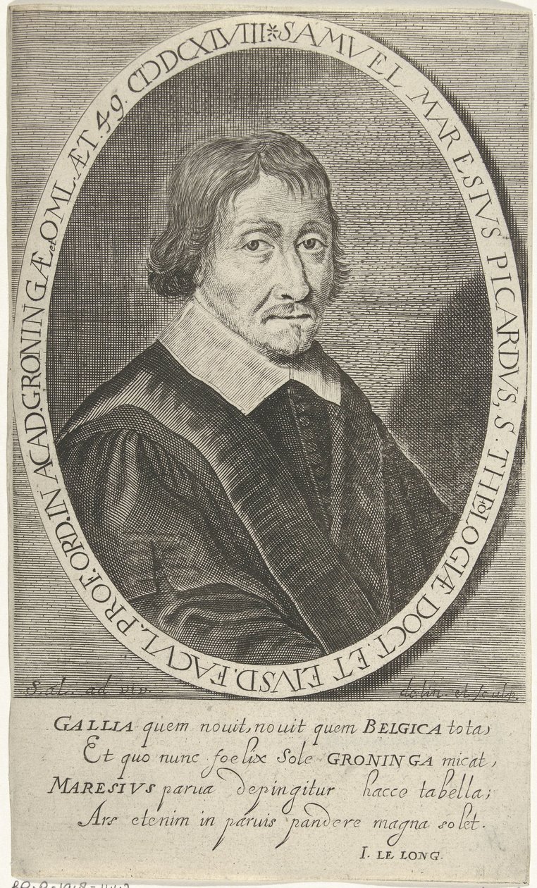 Porträtt av Samuel Maresius av Steven van Lamsweerde