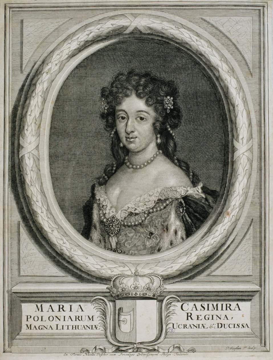 Maria Kazimiera Sobieska (1641-1716) 1674 av Pieter Stevens or Stephani