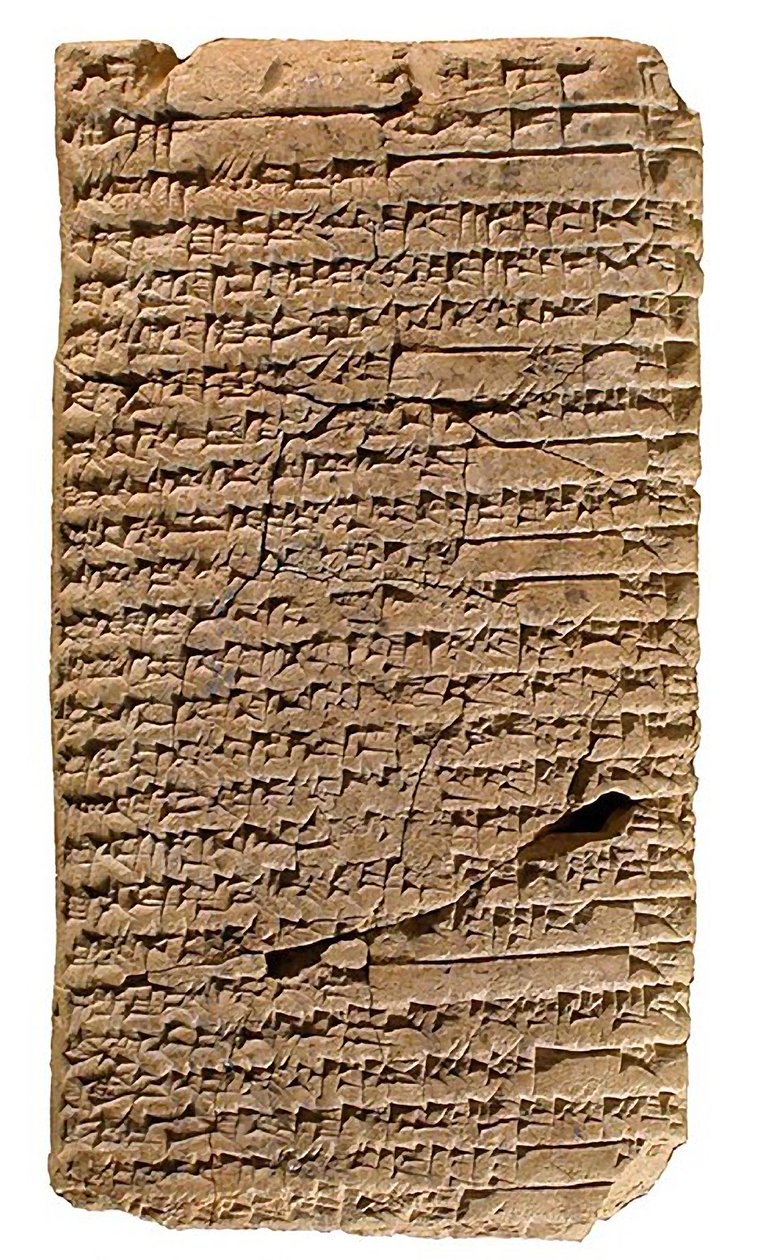 Shuruppaks kilskriftstavla, ca 1900-1700 f.Kr. av Sumerian